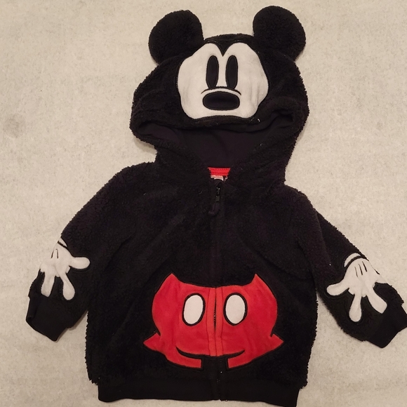 Disney Mickey Mouse soft zip up hoodie - Picture 1 of 5